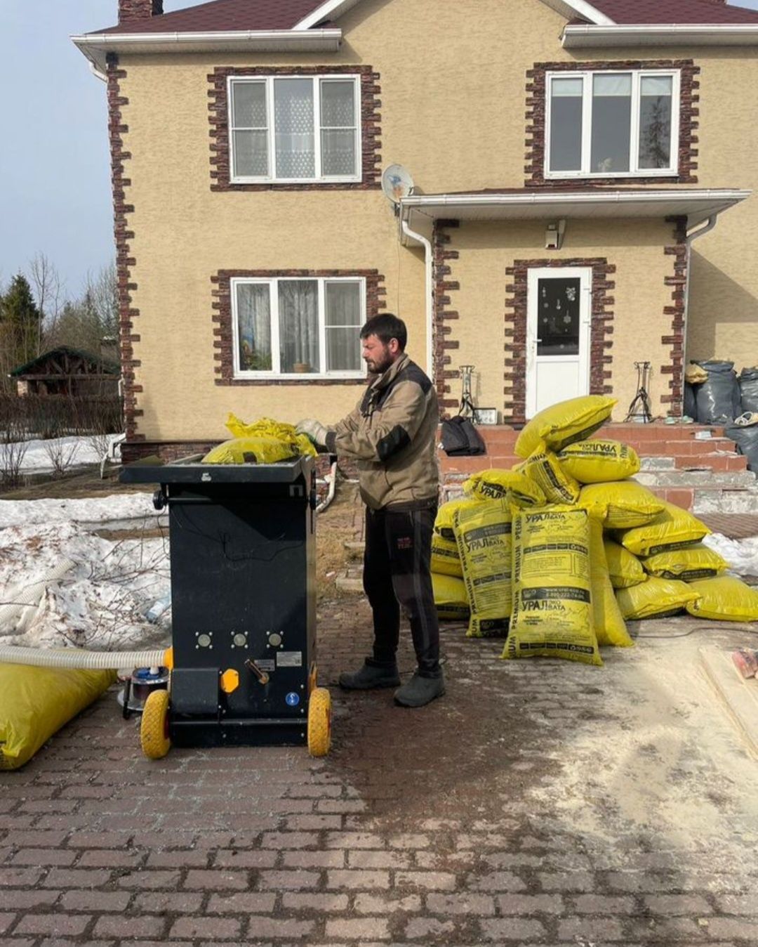 Эковата супер утиплитель утепление крыши с эковатой