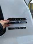 Шильдик на заднее крыло Toyota land cruiser 200 lx570