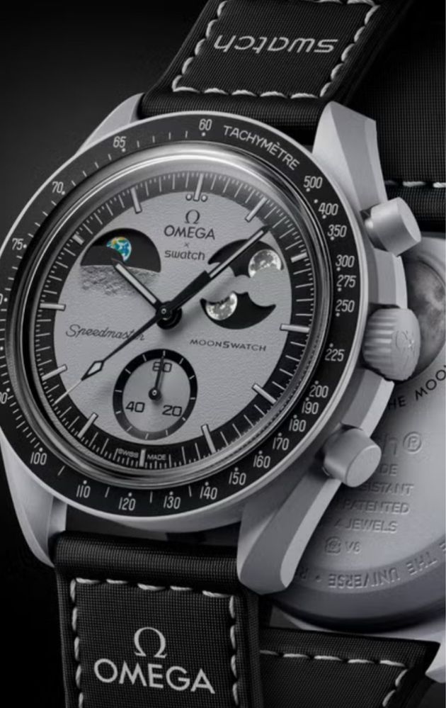 Omega & swatch mission to the moon speedmaster