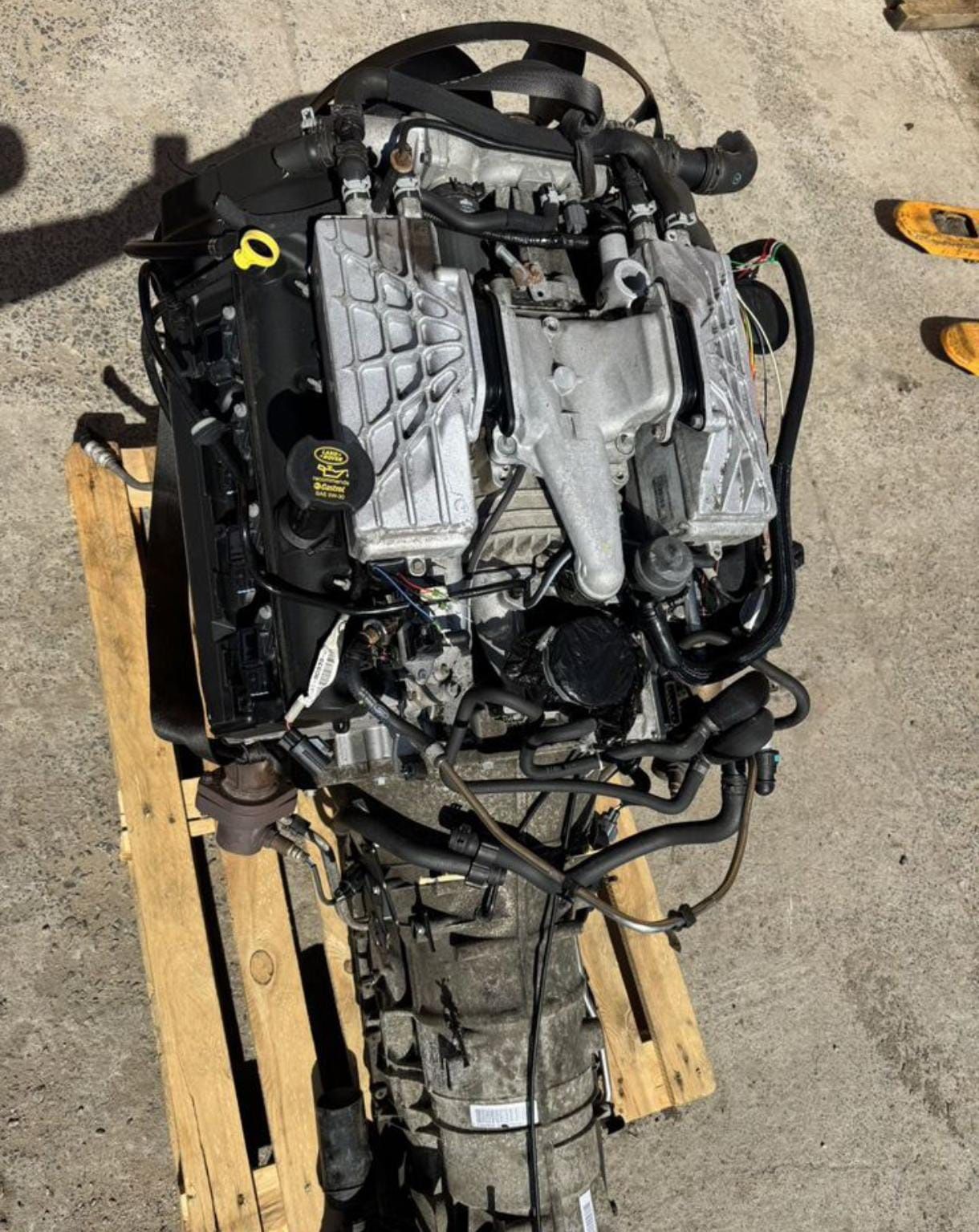 Двигатель 428ps range rover