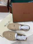 Loro piana лоферы бежевый 38