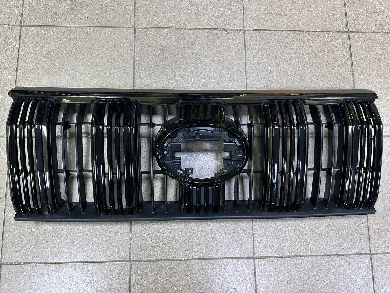 Решетка радиатора Toyota Prado 150 Black Onyx темный хром Тойота Прадо