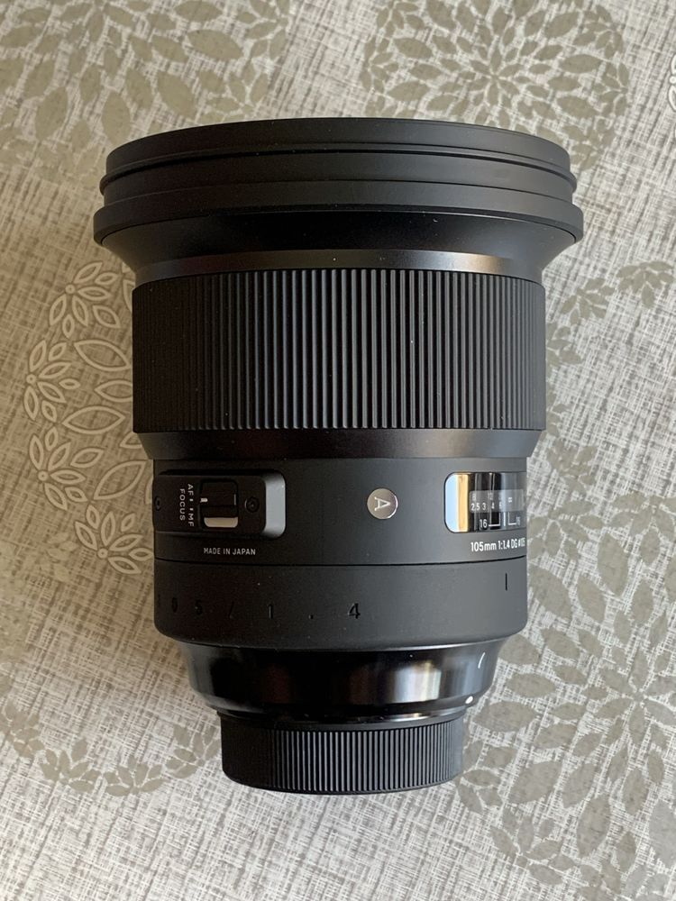 новый объектив Sigma 105