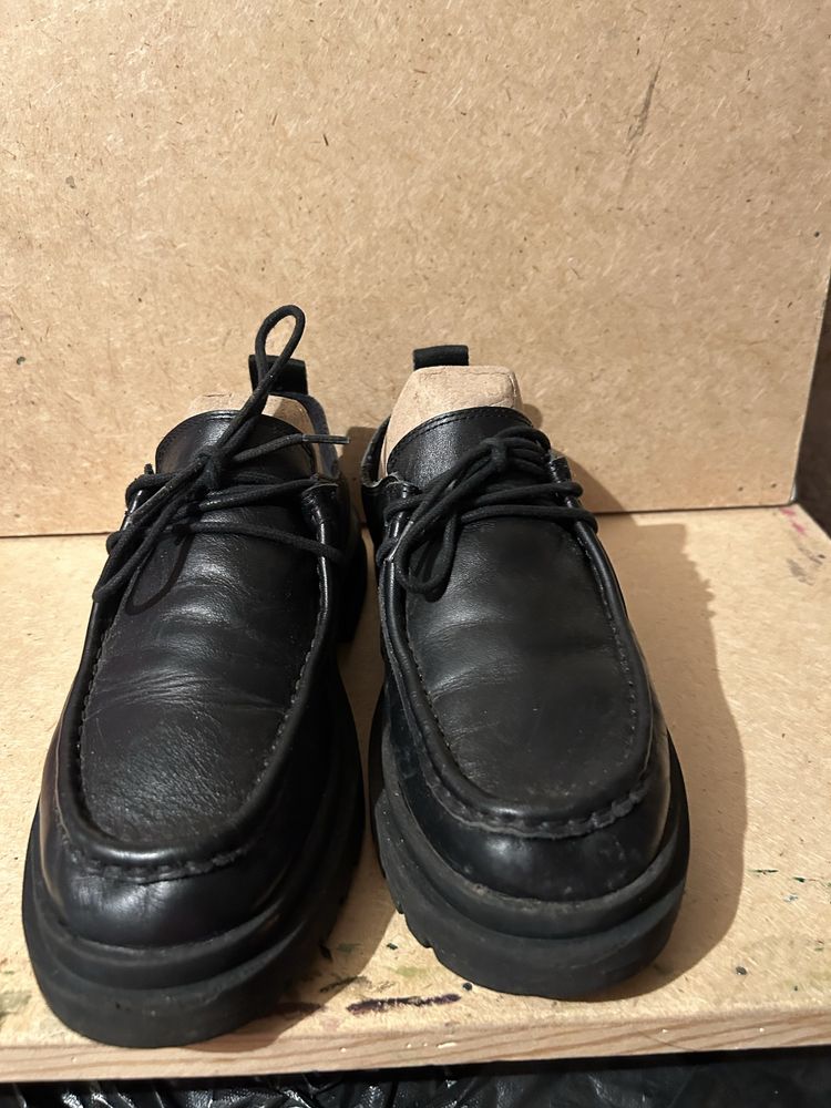 Подростковые туфли из натуральной кожи, ZARA
