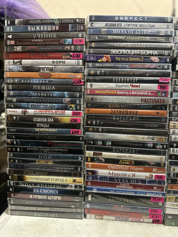 Фильмы DVD лицензия новый