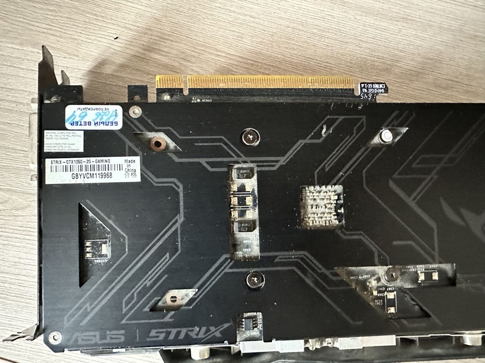 Продам ASUS GTX 1050 2Gb