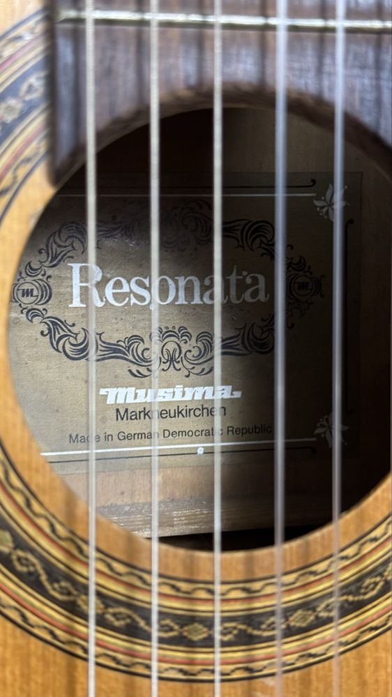 Класическая гитара Musima Resonata