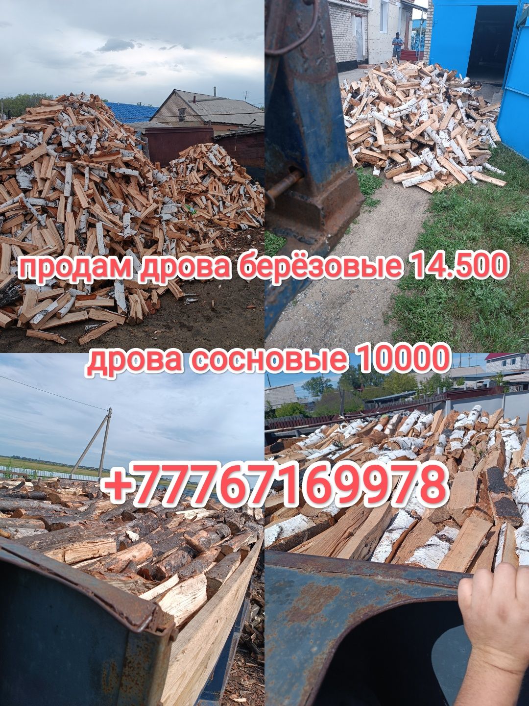 Продам берёза колотая