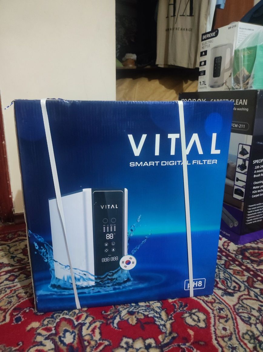 Фильтр для воды VITAL японская Система обратного осмоса, 6 ступней