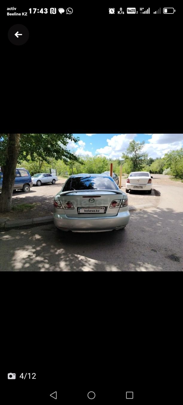 Продам машину мазда 6 2002 год механика. Газ бензин. Движок контрактны