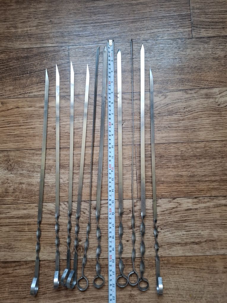 Продам шампура из нержавейки, комплект 10 штук , в чехле.