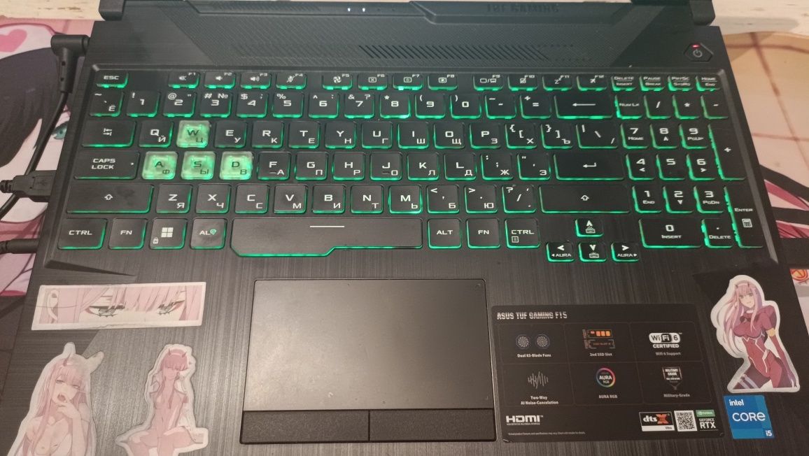 ASUS TUF gaming F15 FX506HC
