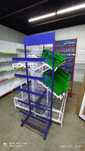 Торговое оборудование:металлические стеллажи для магазинов