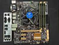 Материнская плата Asus B85M + i5-4570 + 16gb
