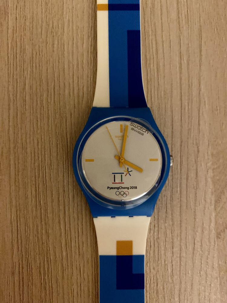 Часы наручные SWATCH: Olympic Winter Games PyeongChang 2018.