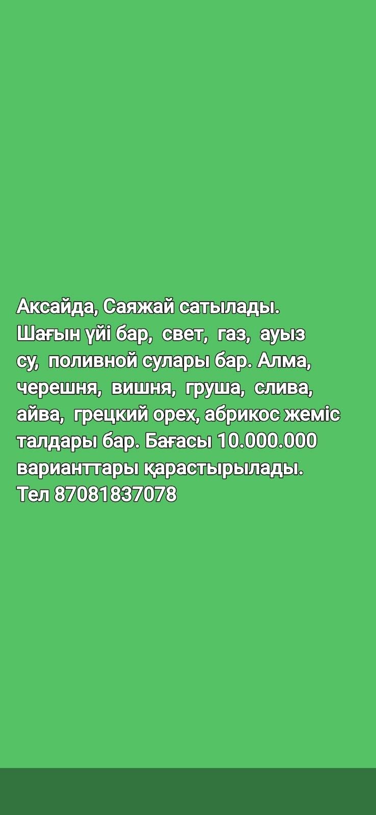 Дачный участок с деревьями