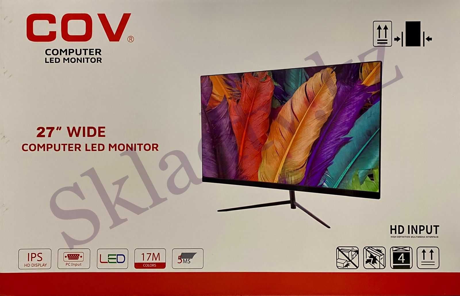 FHD мониторы COV: IPS экран, 24” и 27”, доставка по Казахстану