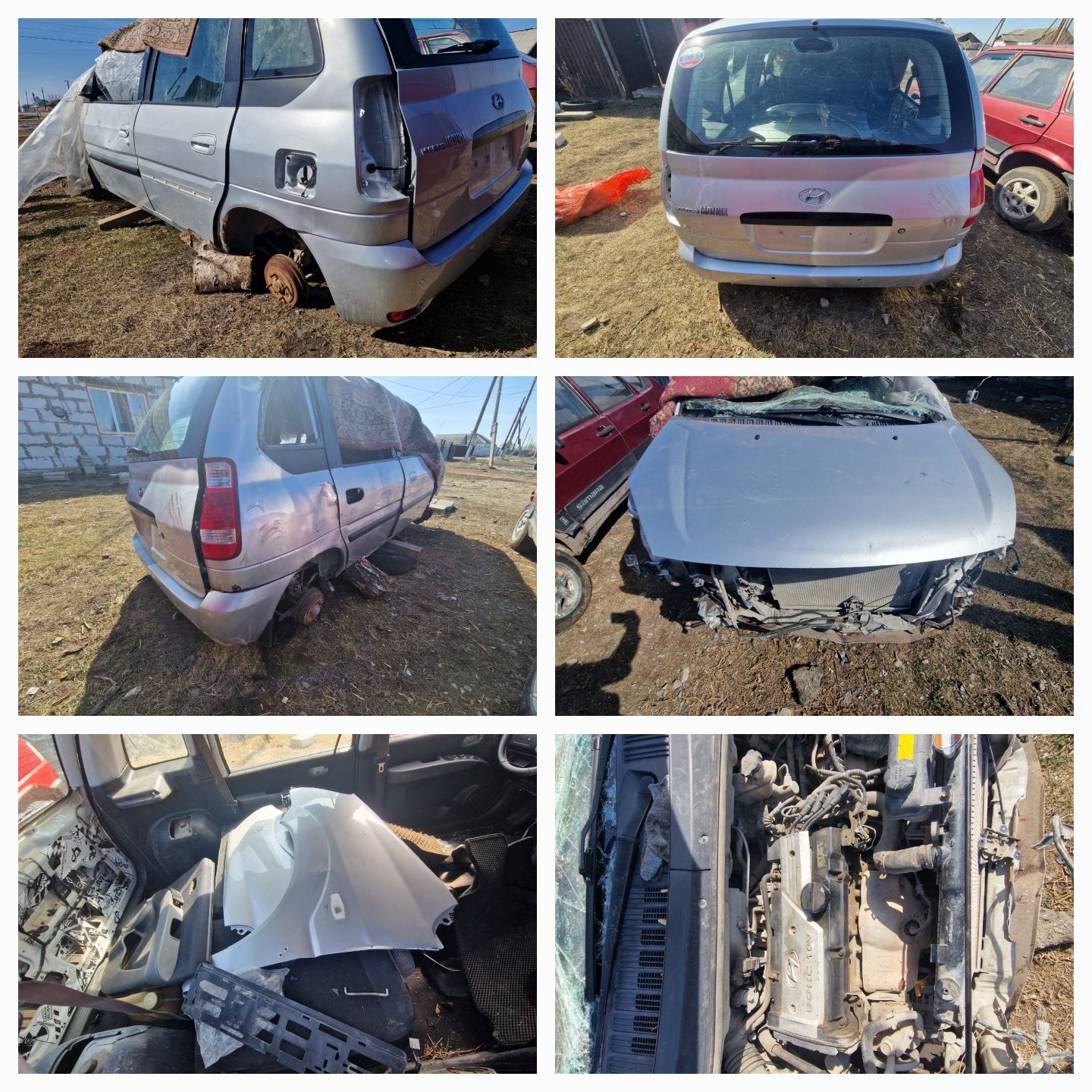 По запчастям Hyundai Matrix 08годда