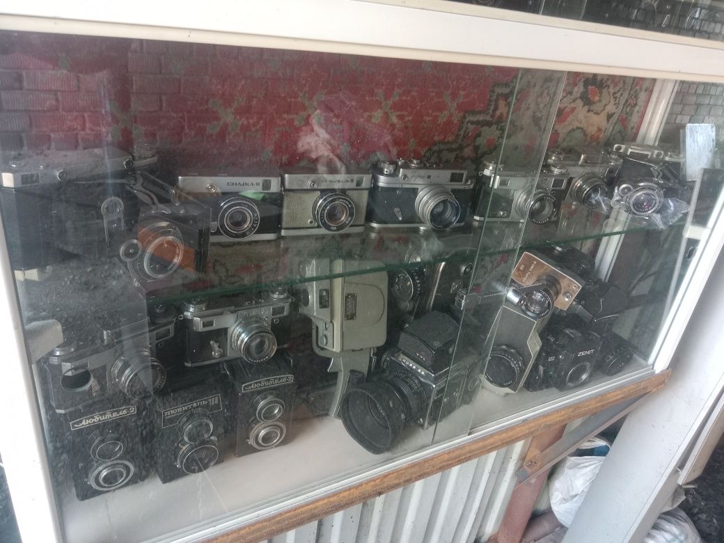 Коллекция фотоаппаратов