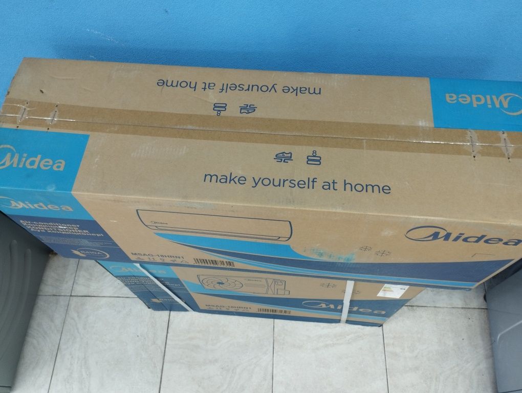 Кондиционер новый Midea 54 квадратов