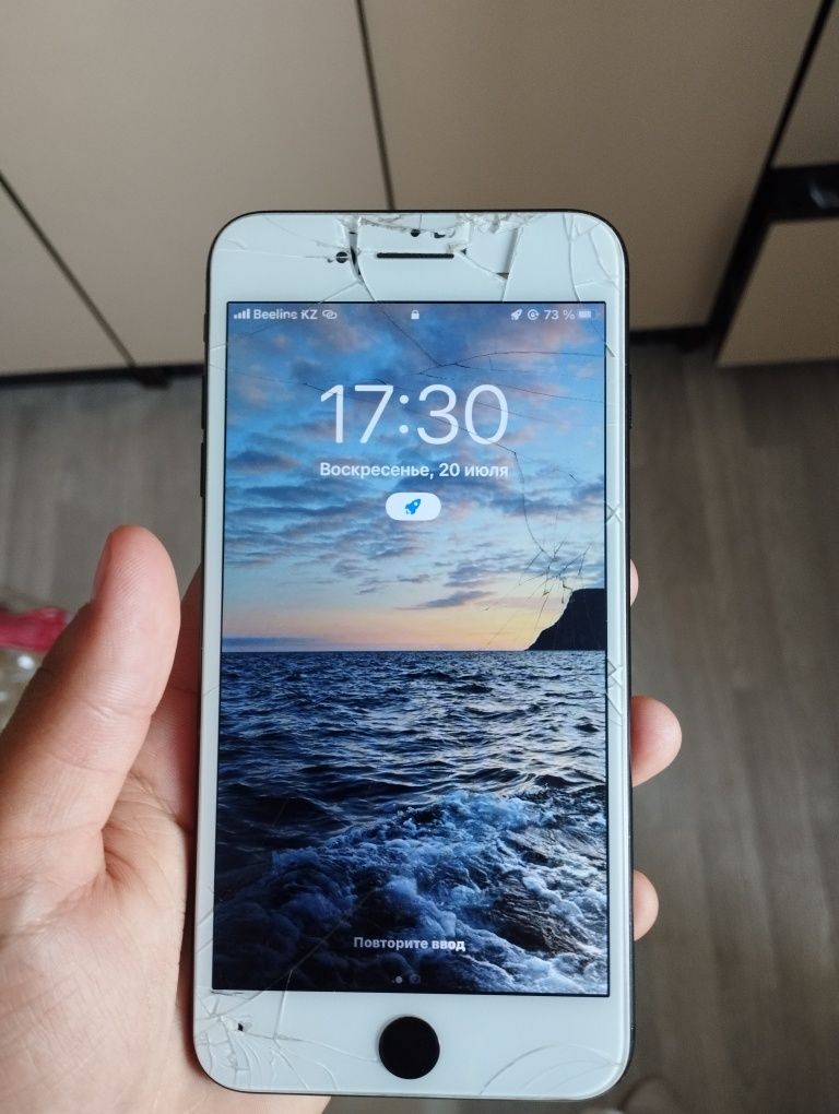 Айфон 7+ 128гб Емкость 100 ауыскан обмен