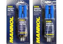 Клей эпоксидный MANNOL EPOXY металл пластик