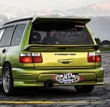 Бампер задний STI2 Subaru Forester SF
