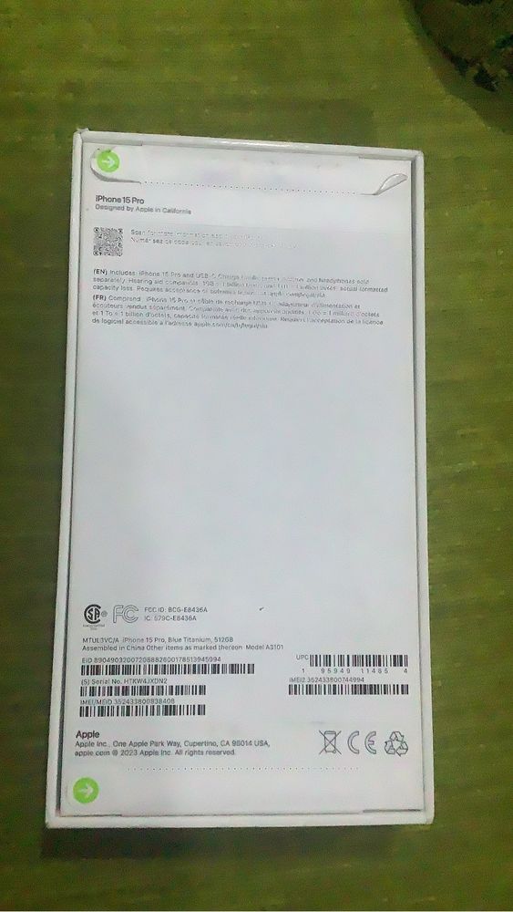 Iphone 15 pro 512gb запечатанный