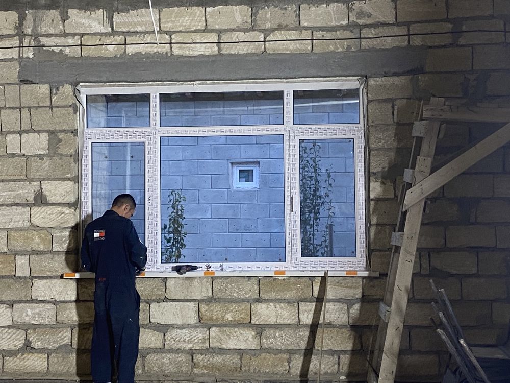 Пластиковые окна Пластик окон Балкон Витраж Терезе Стеклопакет окна Ве