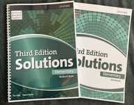 Solutions elementary third edition все уровни