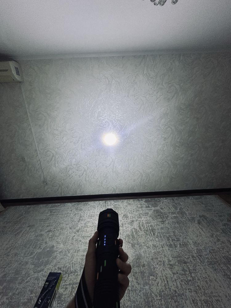 Лазерный мощный фонарик Coba 300W