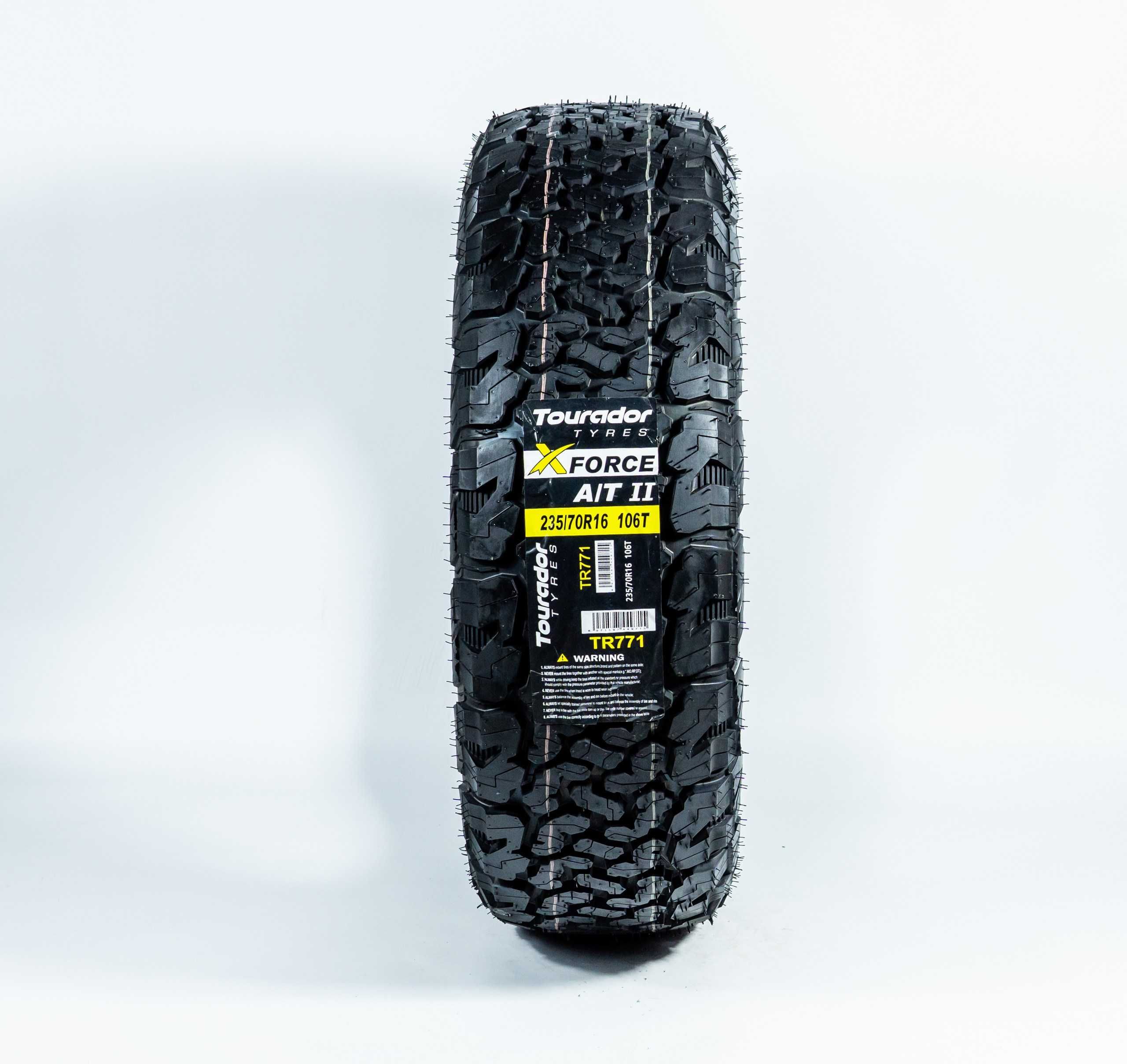 235/70R16  106T  — Tourador X FORCE A/T-II