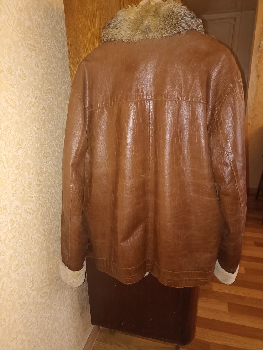 Дублёнка 56 р. Турция,Кожа, Качество!