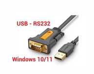 Адаптер кабель конвертер USB DB9 RS232 Переходник USB 2.0 - RS-232