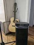 Продается набор, Электроакустическая гитара Squier и колонка Sony