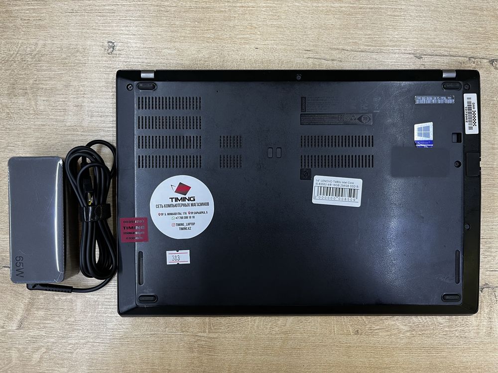 Сенсорный ноутбук Lenovo ThinkPad T480s - 14/Core i5-8350U/16GB/256GB