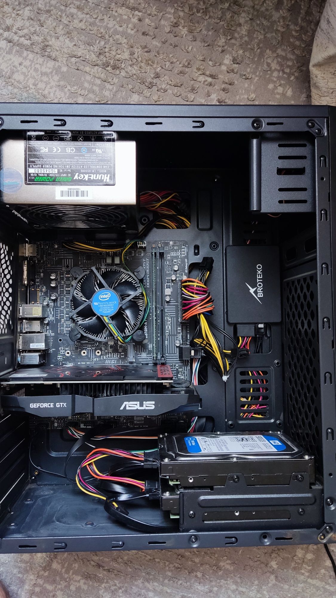 i5-10400f Gtx 1050ti 4Gb LCD22" игровой компьютер