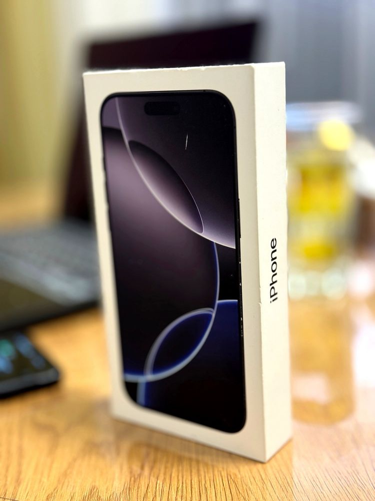 iPhone 16 Pro Max • 512GB • Black Titanium Абсолютно новый.