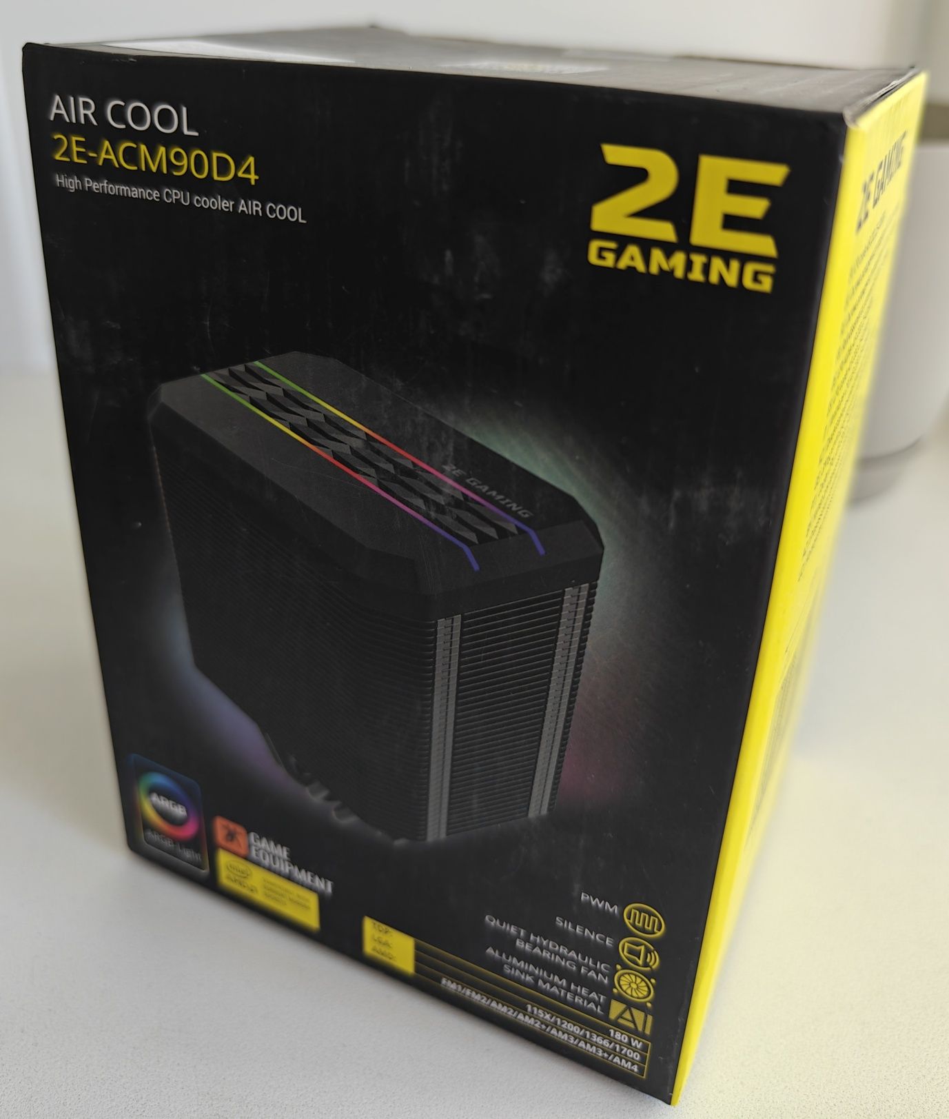 Новый Кулер 2E Gaming ACM90D4 TDP 180 Вт