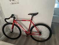 Fixed gear bike \ Tsunami snm100 \ Красного цвета