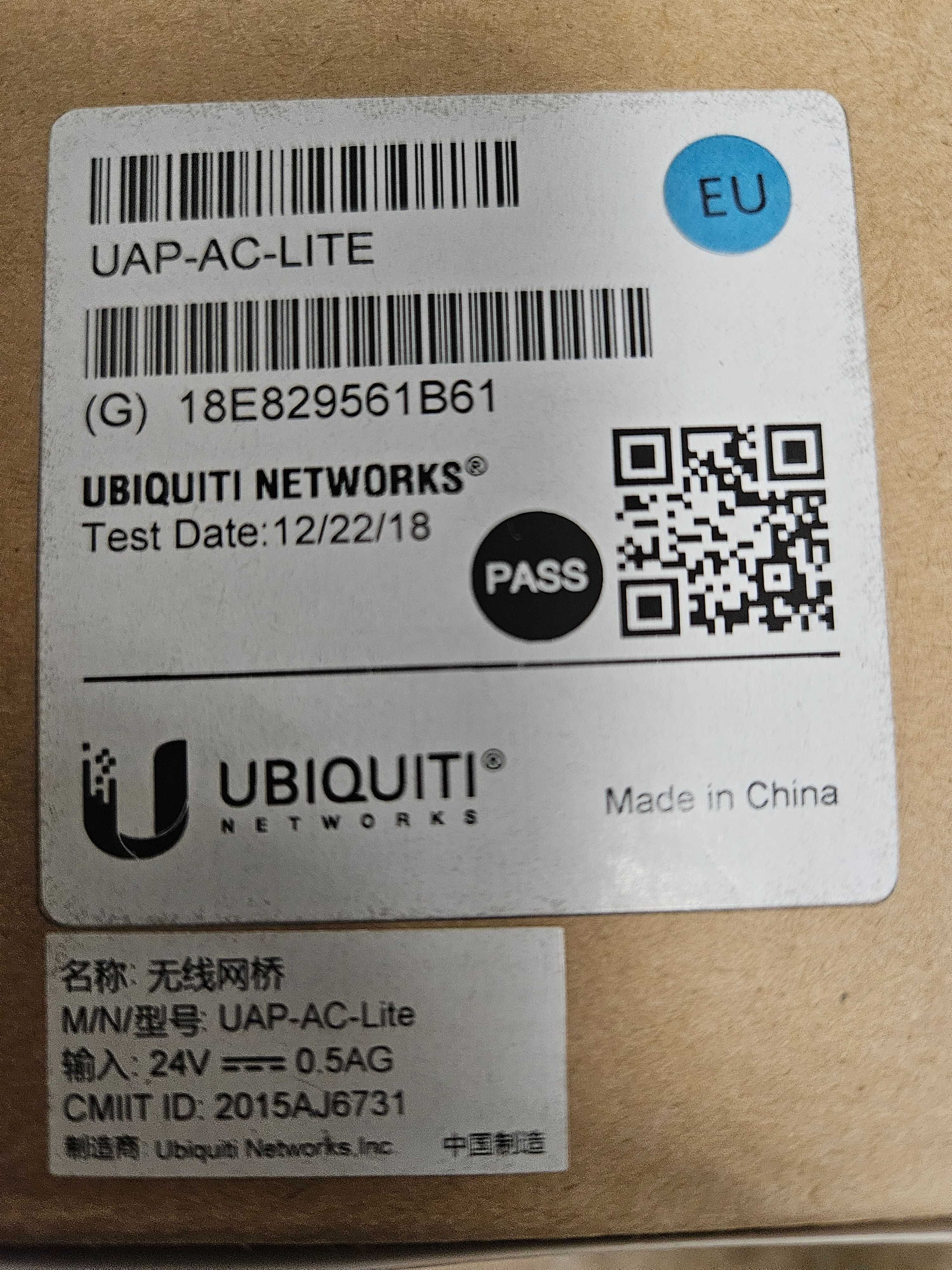 Сетевое оборудование Ubiquiti Unifi