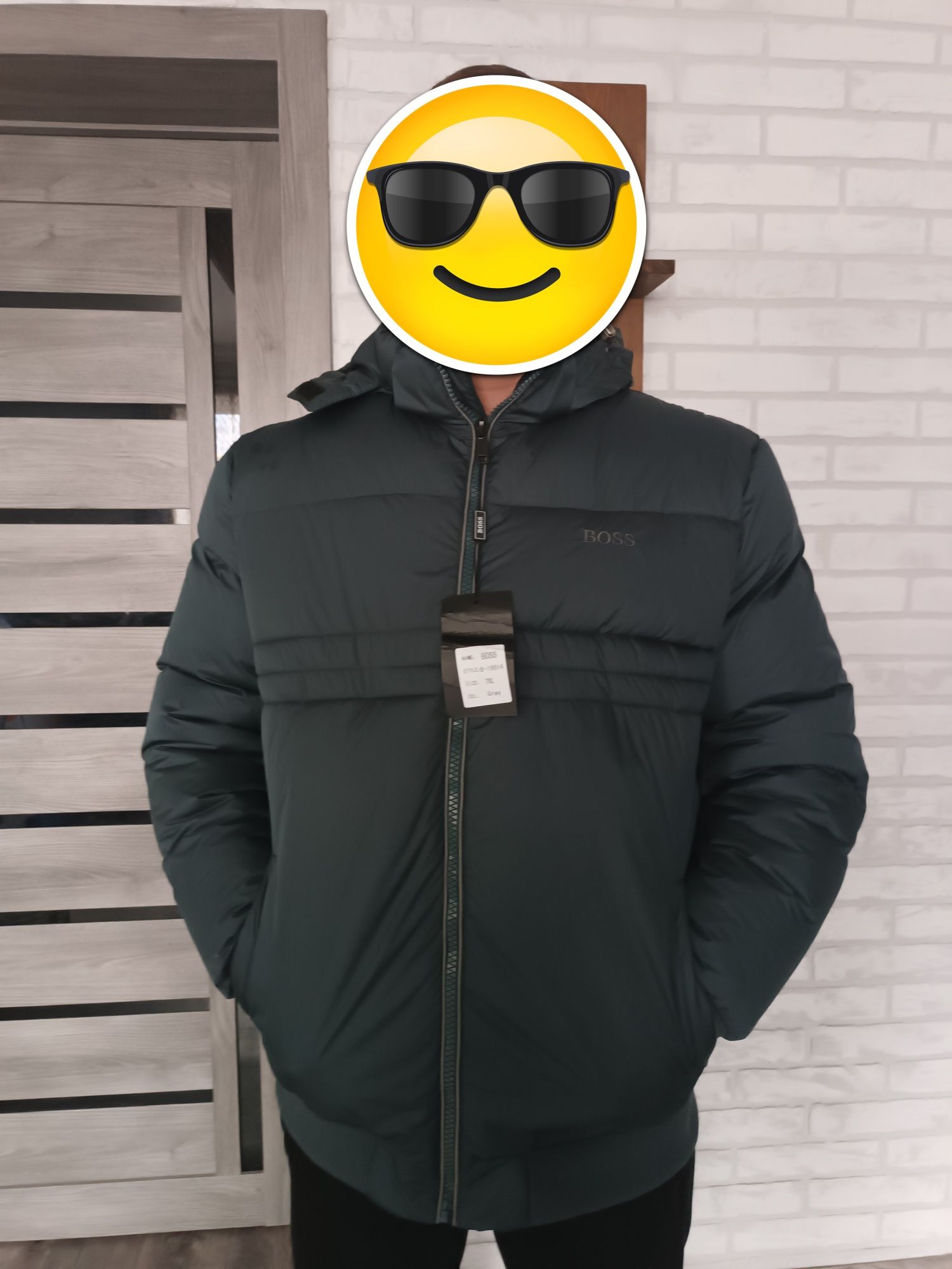 Продам мужскую куртку зимнюю BOSS