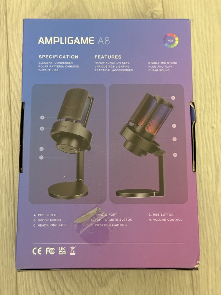 Микрофон Fifine Ampligame A8