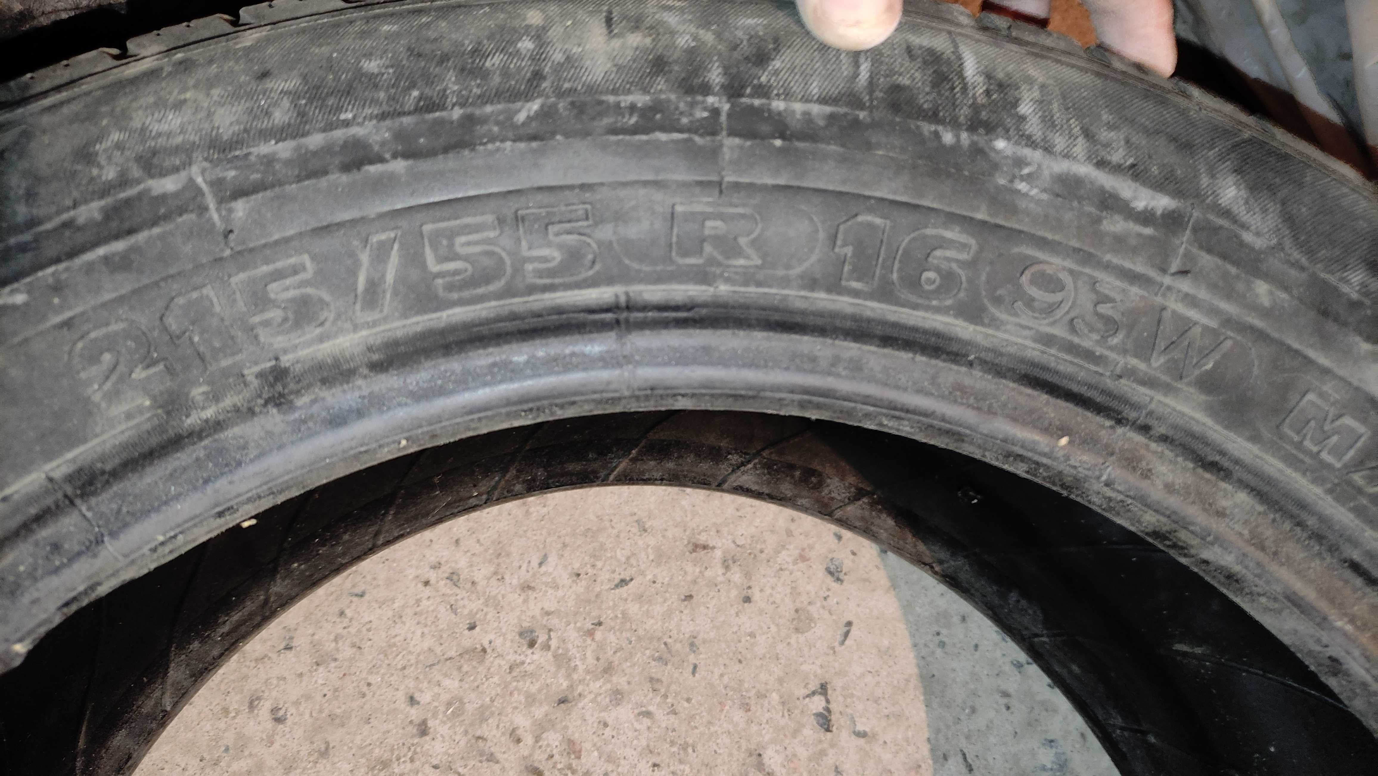 Продам летнюю шину 215/55/R16