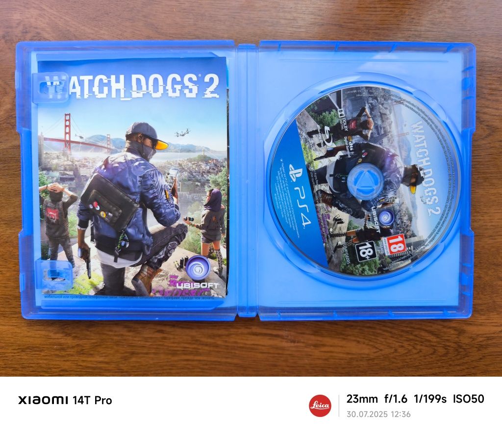 Продам для PS 4 Watch Dogs 2