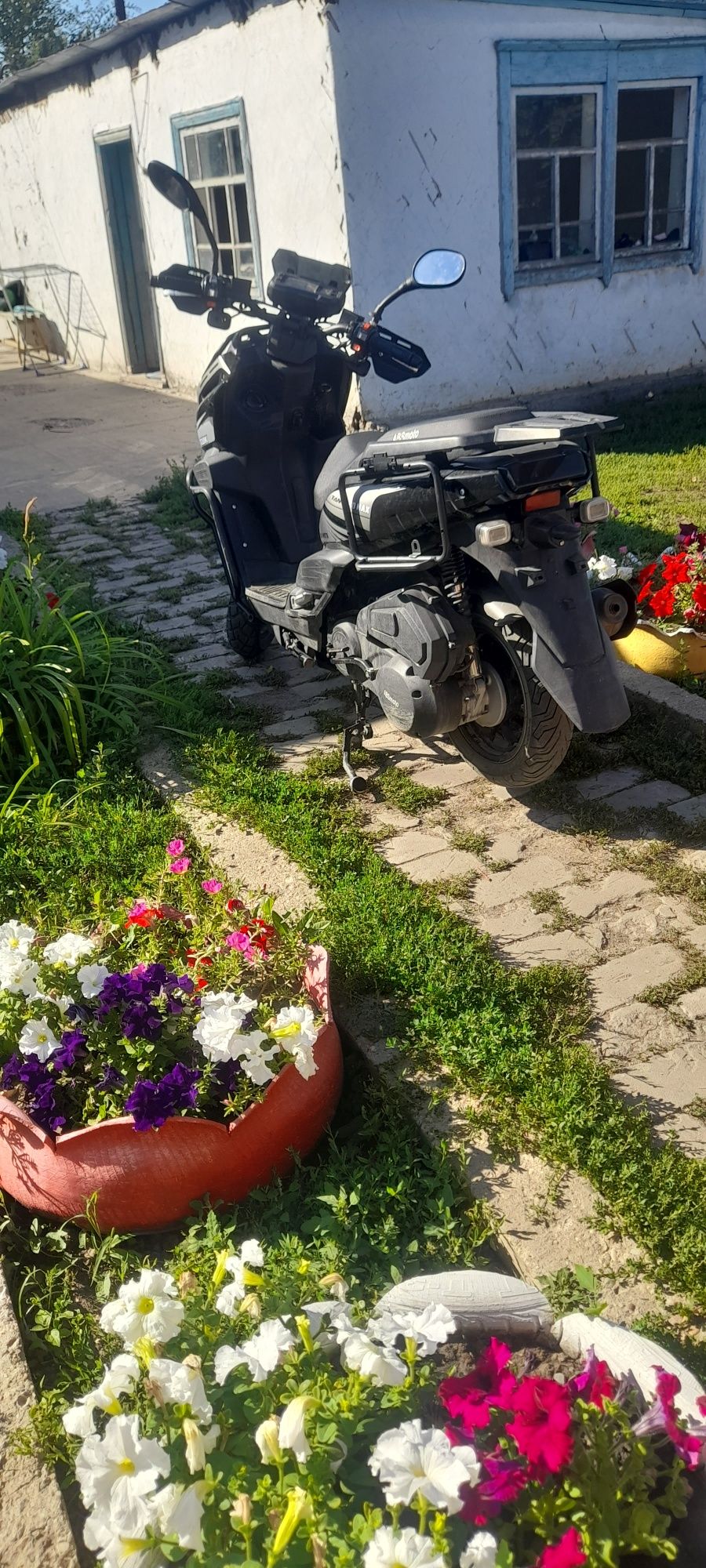 Скутер танк пробег 7300