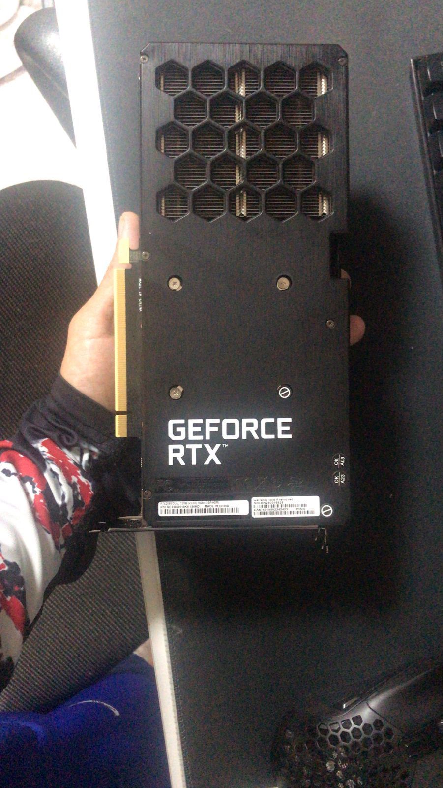 Видеокарта RTX 3060 12GB