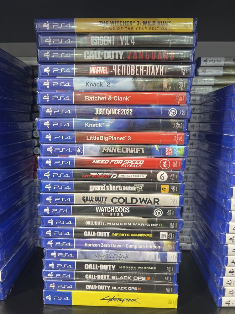 Новые Диски! Игры на PS4/PS5 PlayStation 4/5 / Каспи Red/QR. Доставка