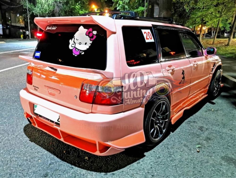 Спойлер верхний STI Subaru Forester SF