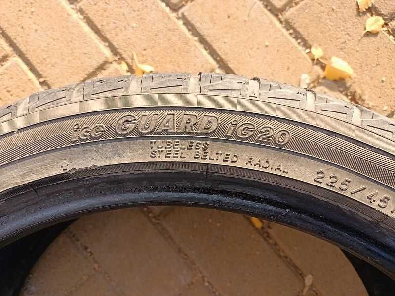 Шины 225/45 R19 - "Yokohama ice Guard ig20" (Япония), летние.